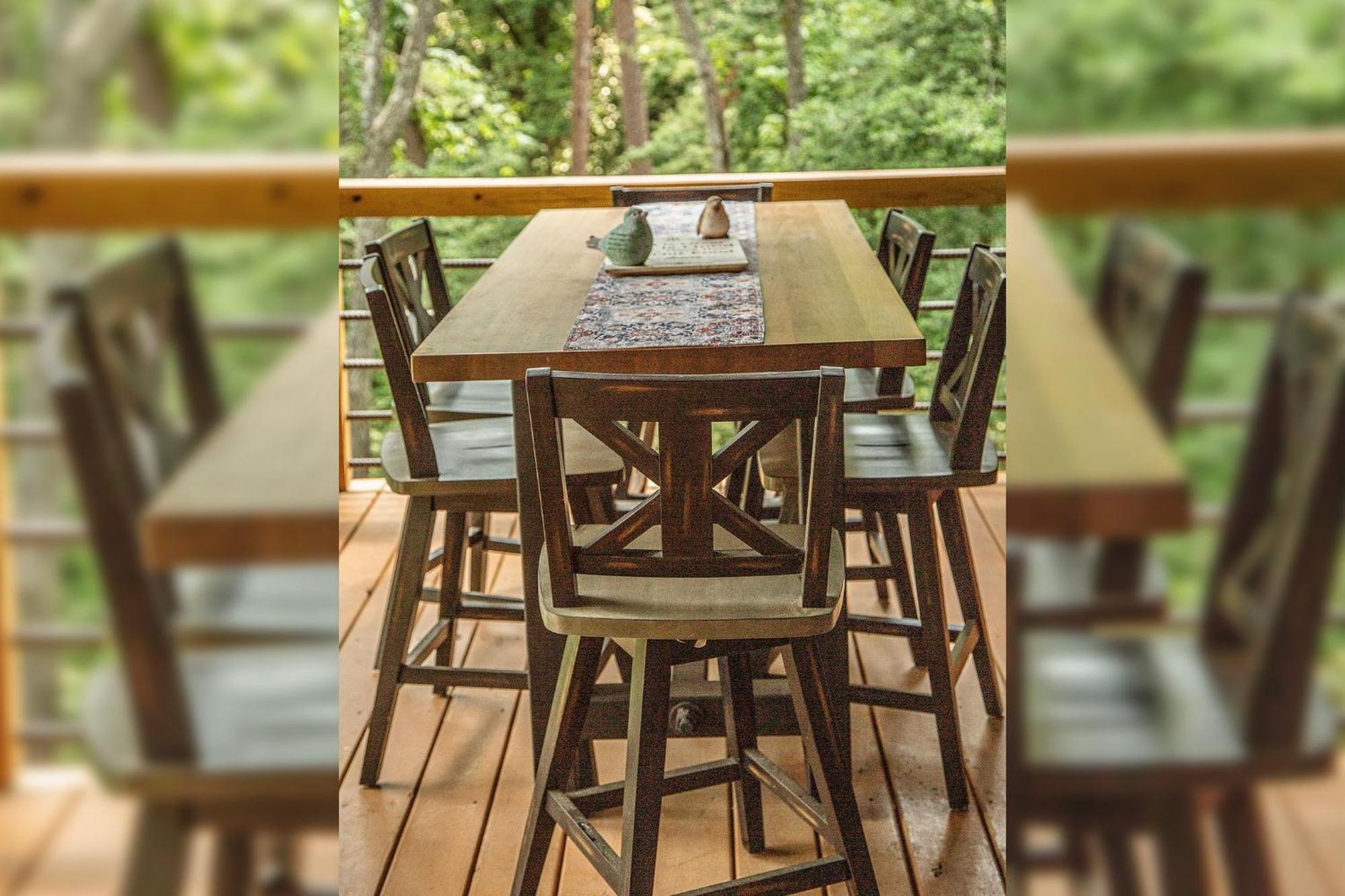 Adore The Smores Rustic Mountain Charm Outdoor Spaces And A Cozy Hot Tub Blue Ridge Exterior foto