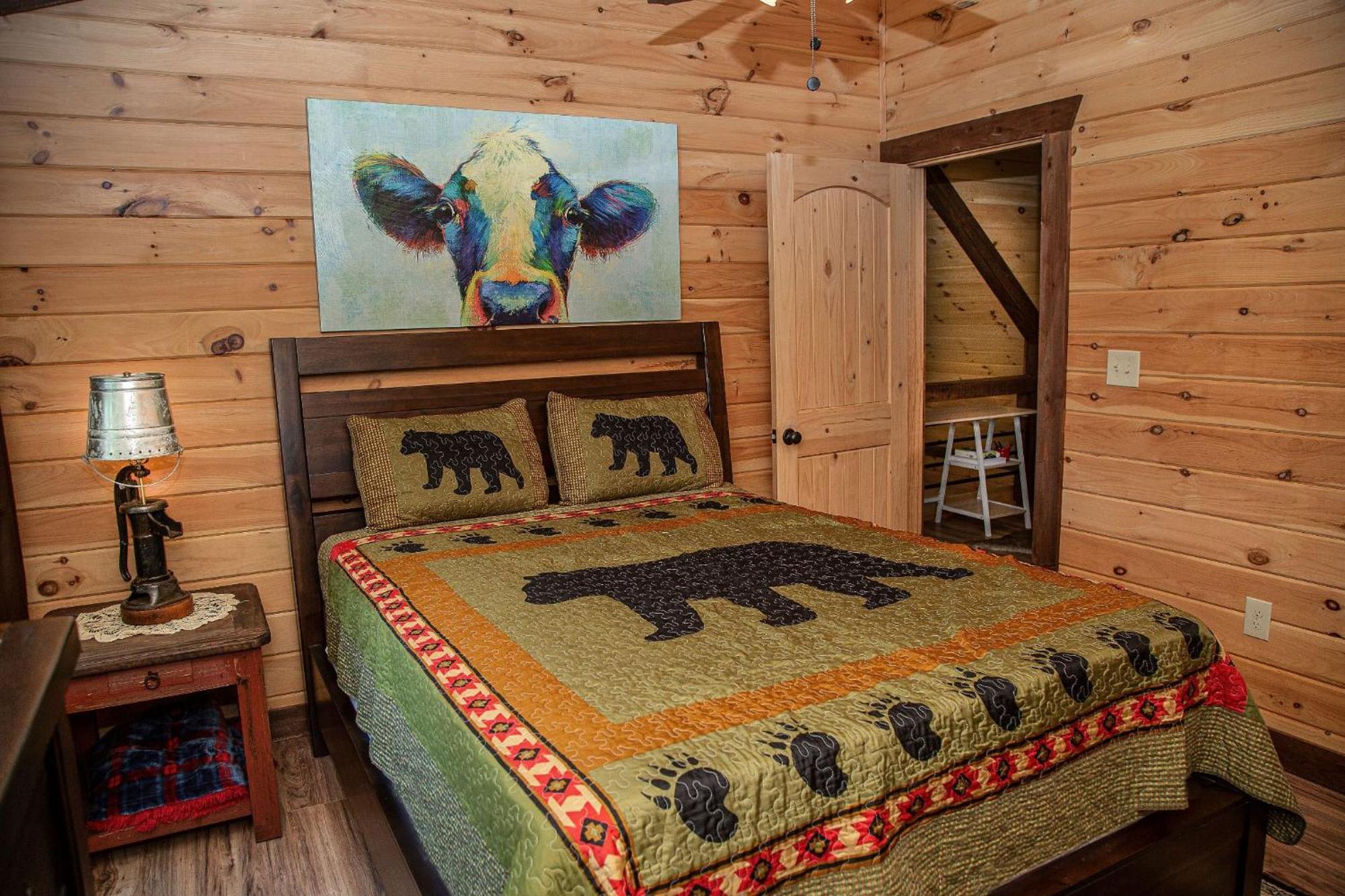 Adore The Smores Rustic Mountain Charm Outdoor Spaces And A Cozy Hot Tub Blue Ridge Exterior foto